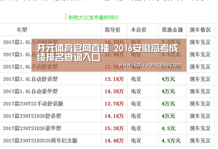 开元体育官网直播